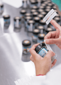Cannabis co packing California facility in Long Beach filling pre-rolls and packaging flower for retail