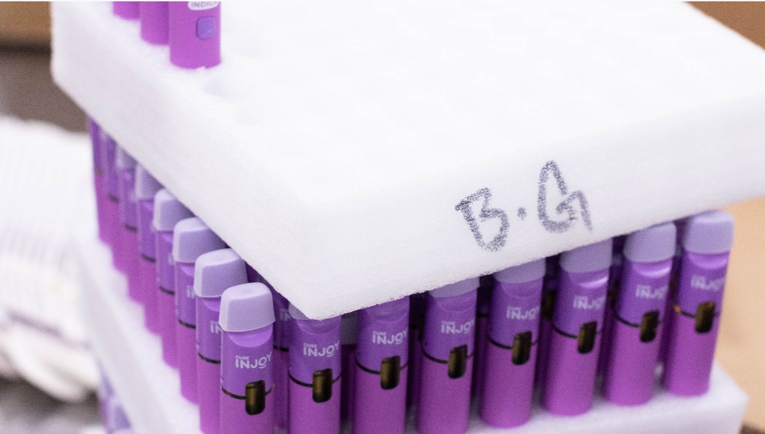 Cannabis products manufactured and packaged for retail