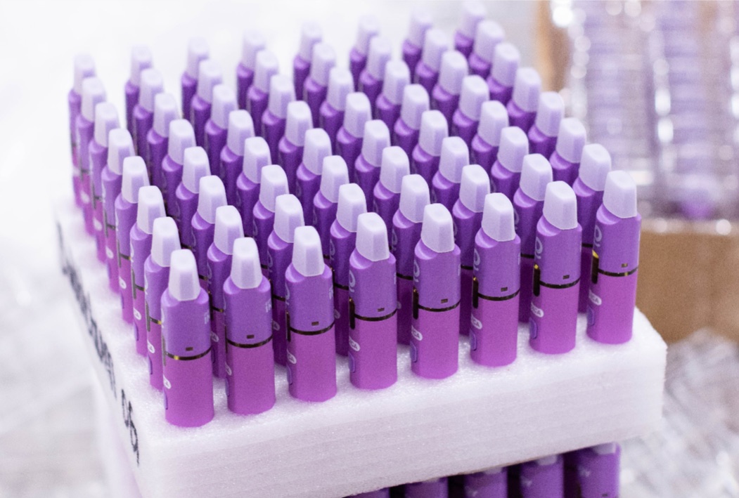 Cannabis products manufactured and packaged for retail