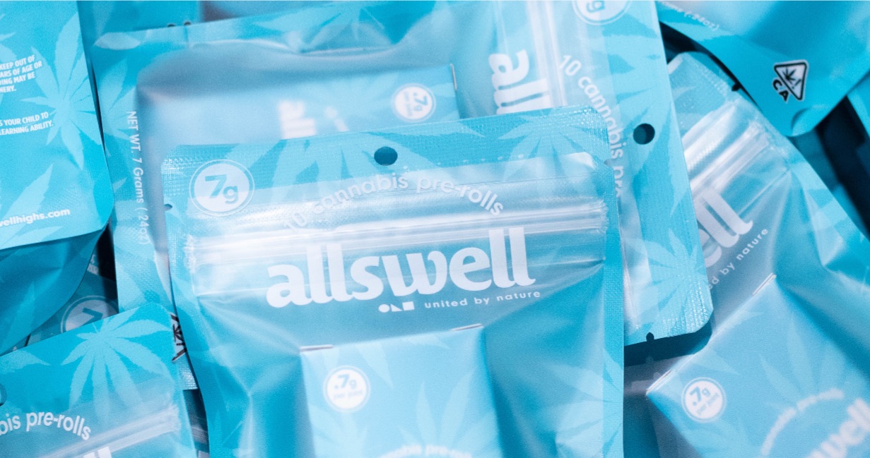 Cannabis products manufactured and packaged for retail