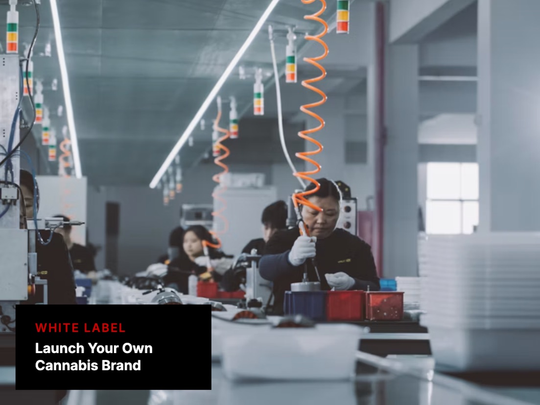 Cannabis products manufactured and packaged for retail