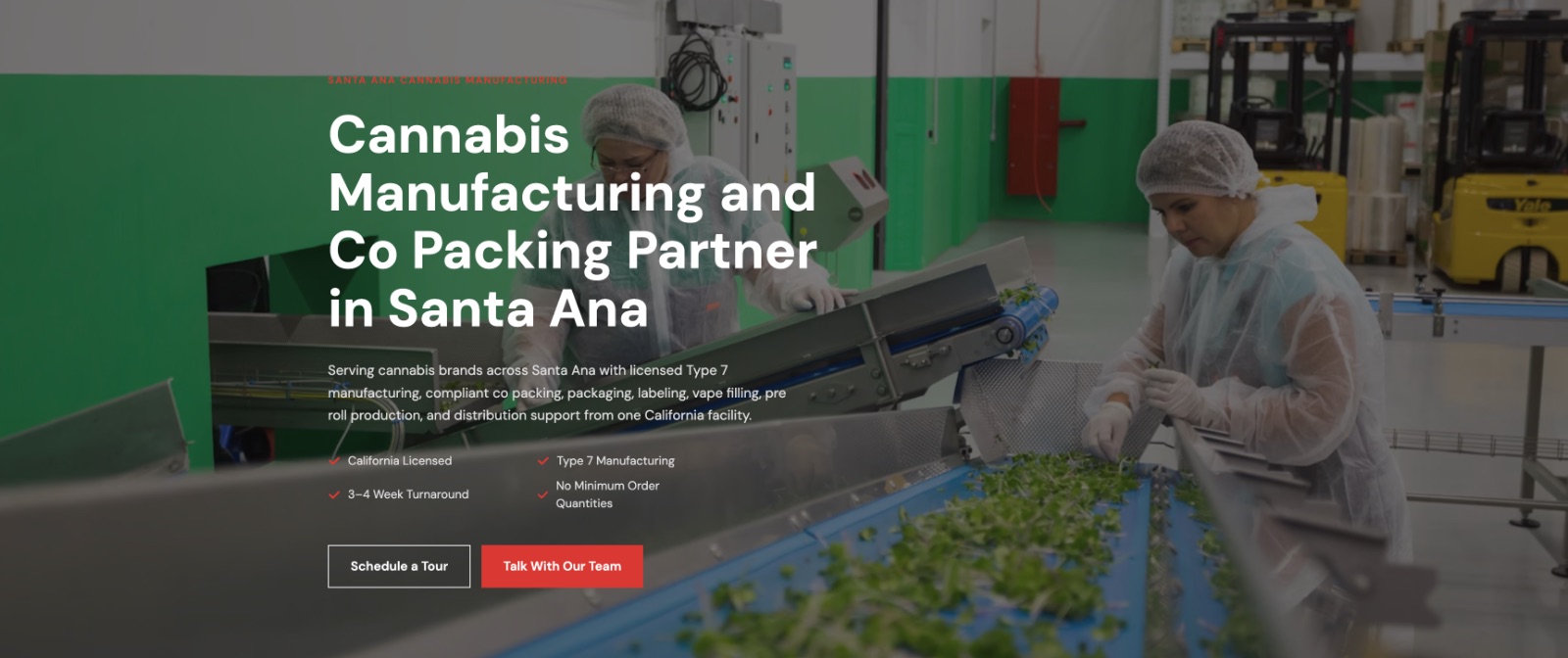 Chronic USA cannabis manufacturing