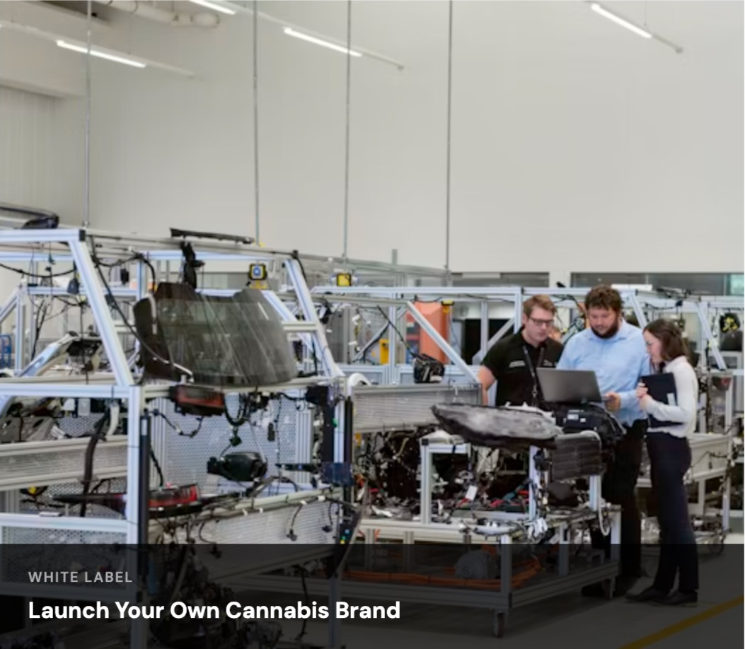Cannabis products manufactured and packaged for retail
