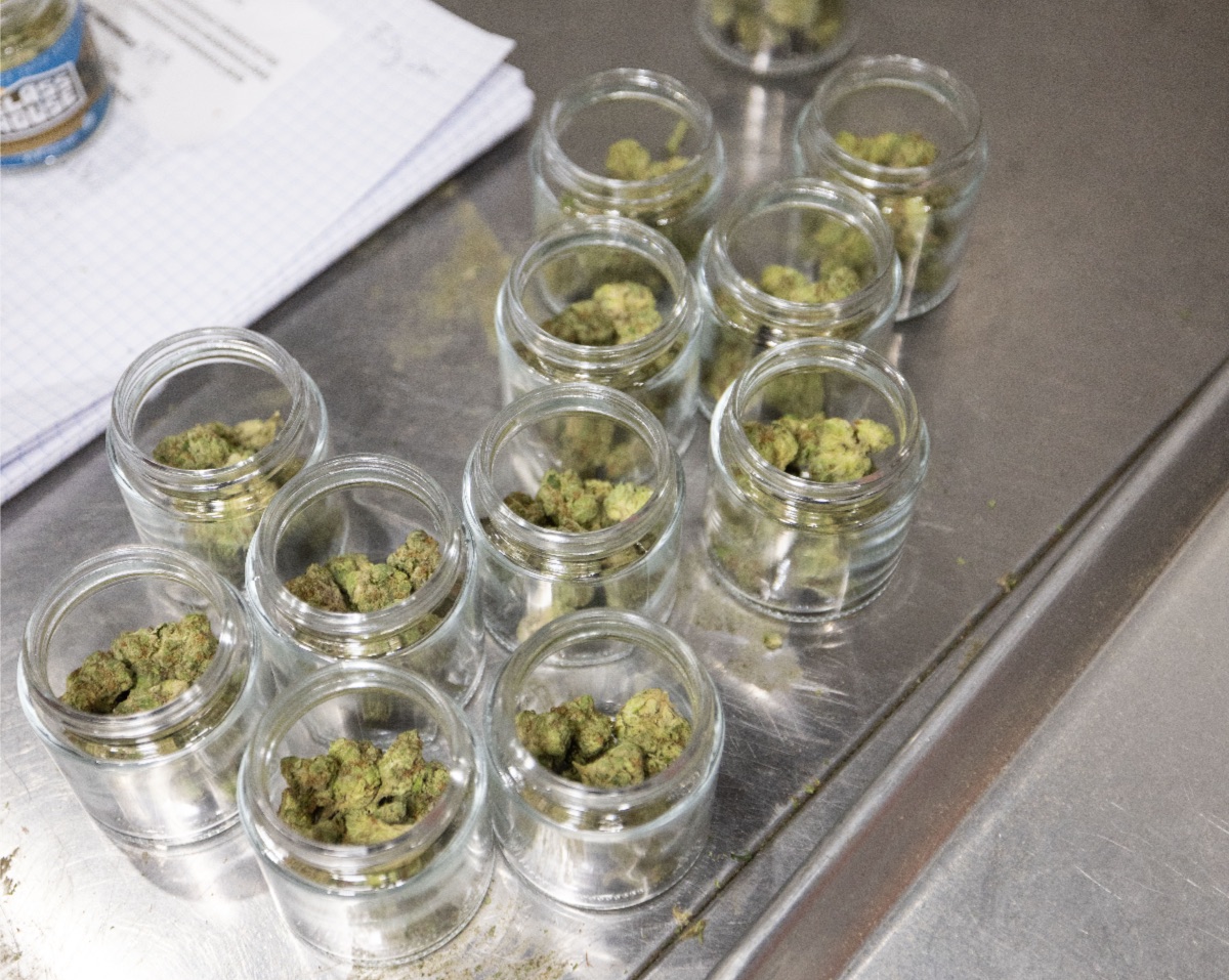 California-licensed cannabis manufacturing facility